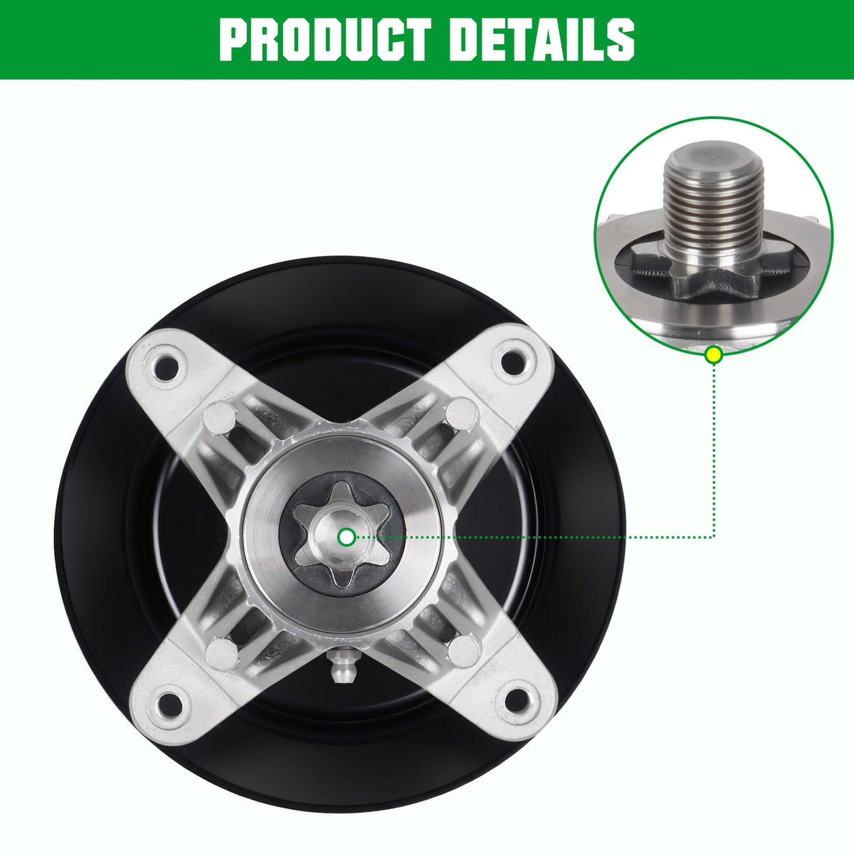 Youxmoto spindle rebuild kit for LTX1042 42-inch decks restores deck reliability