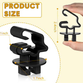 Youyole T post insulator clip-on design enables quick, tool-free installation.