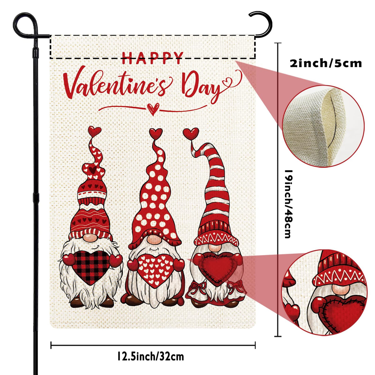 YOVOYOA gnomes Thanksgiving flag, warm harvest touch for yard