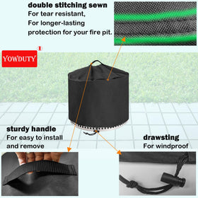 YOWDUTY top-handle enables easy removal and quick cleaning after use.