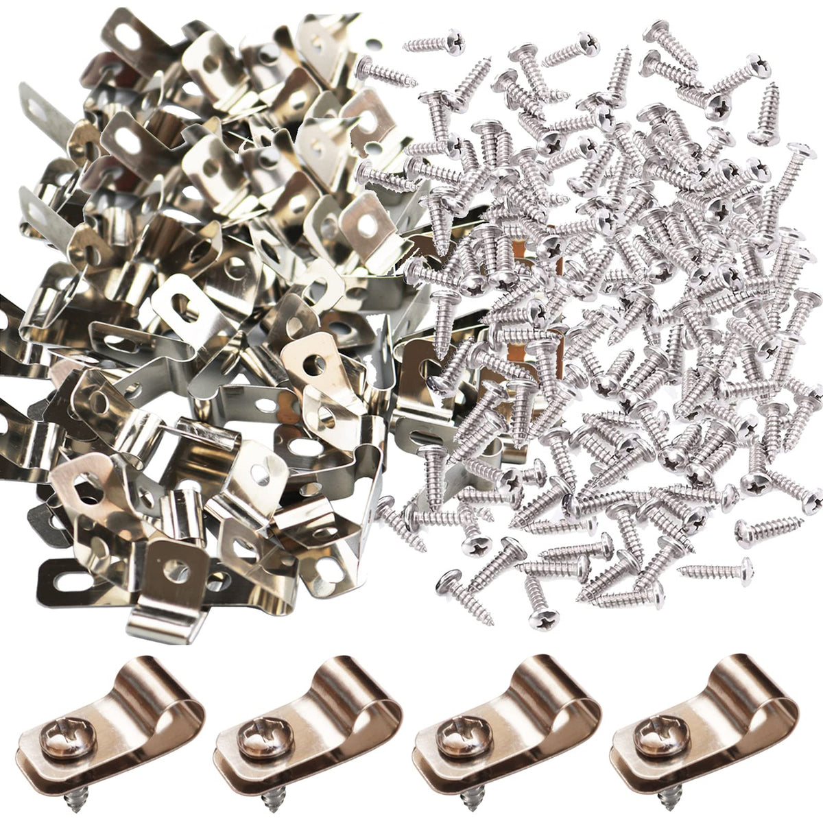 Yowlieu fence clamps pack for secure fence mounting.