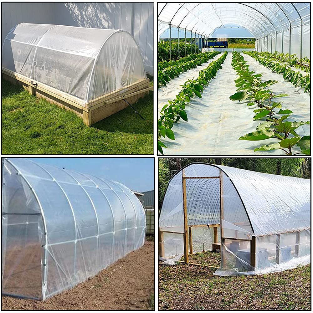 Yowlieu anti-drip UV-protected greenhouse film reduces interior drips