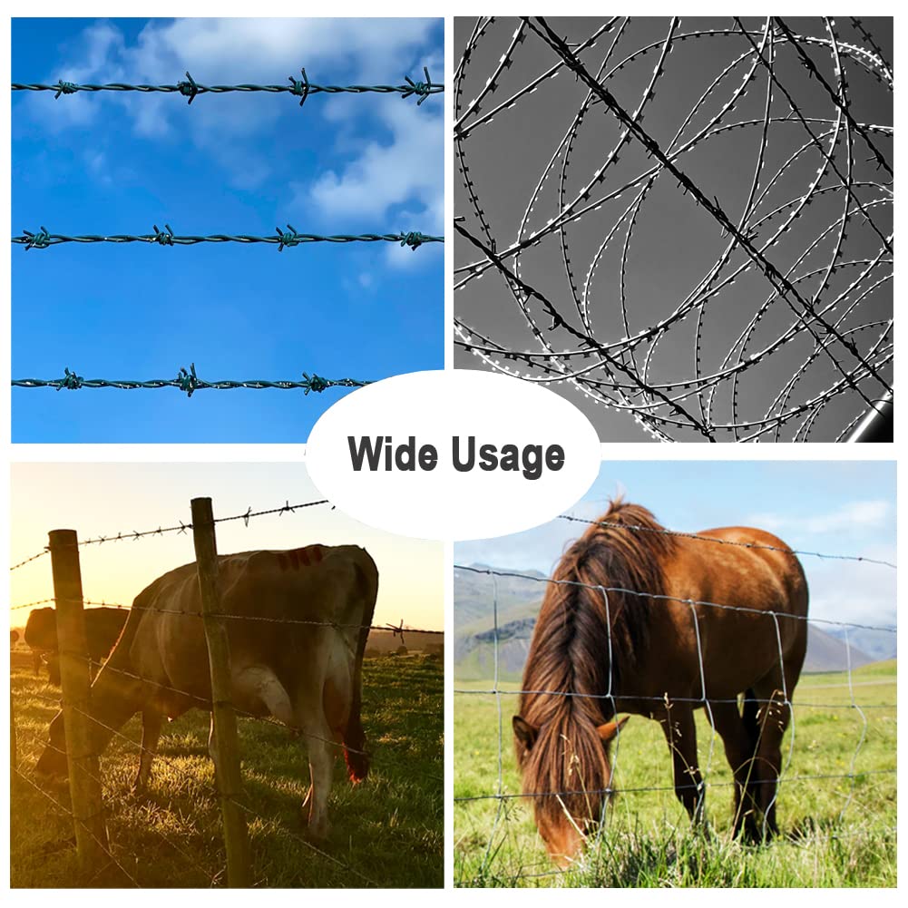 Yowlieu barbed wire used in crafts like wreaths and frames
