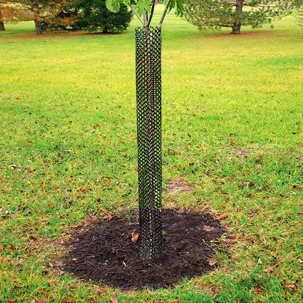 Yowlieu durable plastic guards withstand outdoor weather and abrasion.