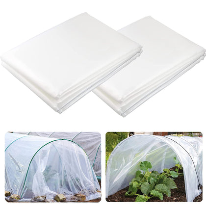Yowlieu clear greenhouse film 6mil UV resistant for durable outdoor use.