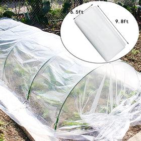 Yowlieu easy-install greenhouse cover enables fast, flexible mounting on frames.