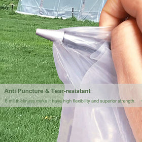 Yowlieu anti-drip, UV-protected cover reduces interior moisture and dust buildup.