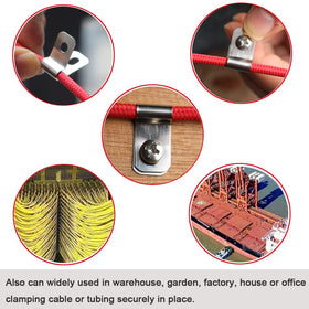 Yowlieu durable clamps protect pets at fences.