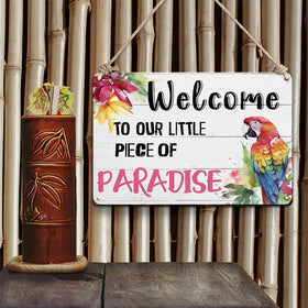 YOYI ART pool backyard decor sign adds outdoor charm