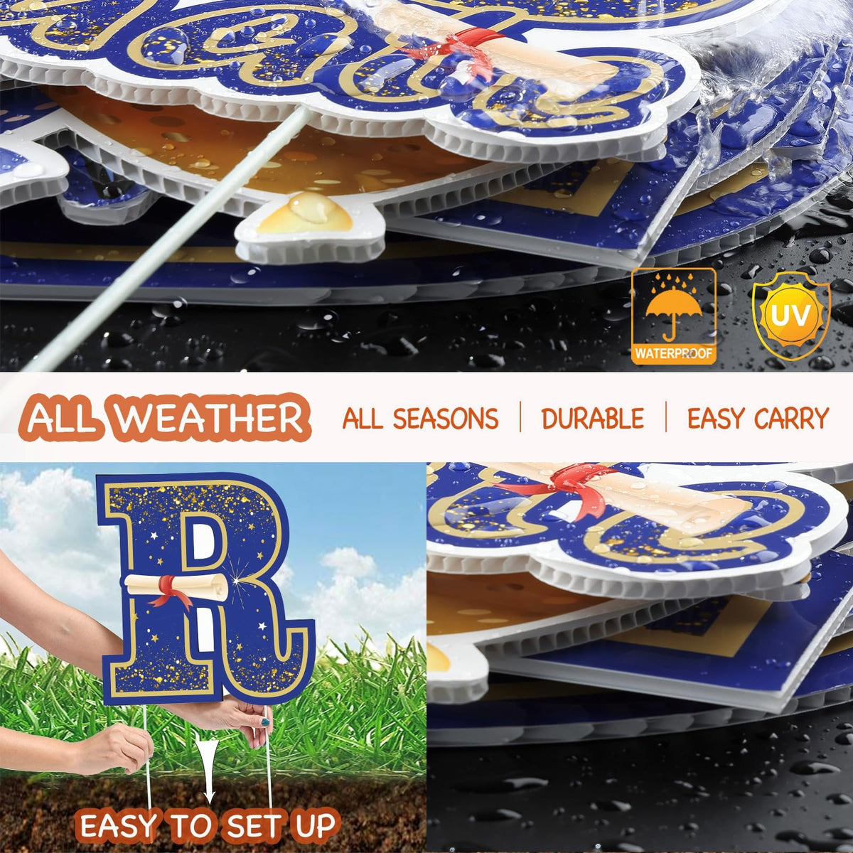 YOYOJOY corrugated plastic sign material for durability