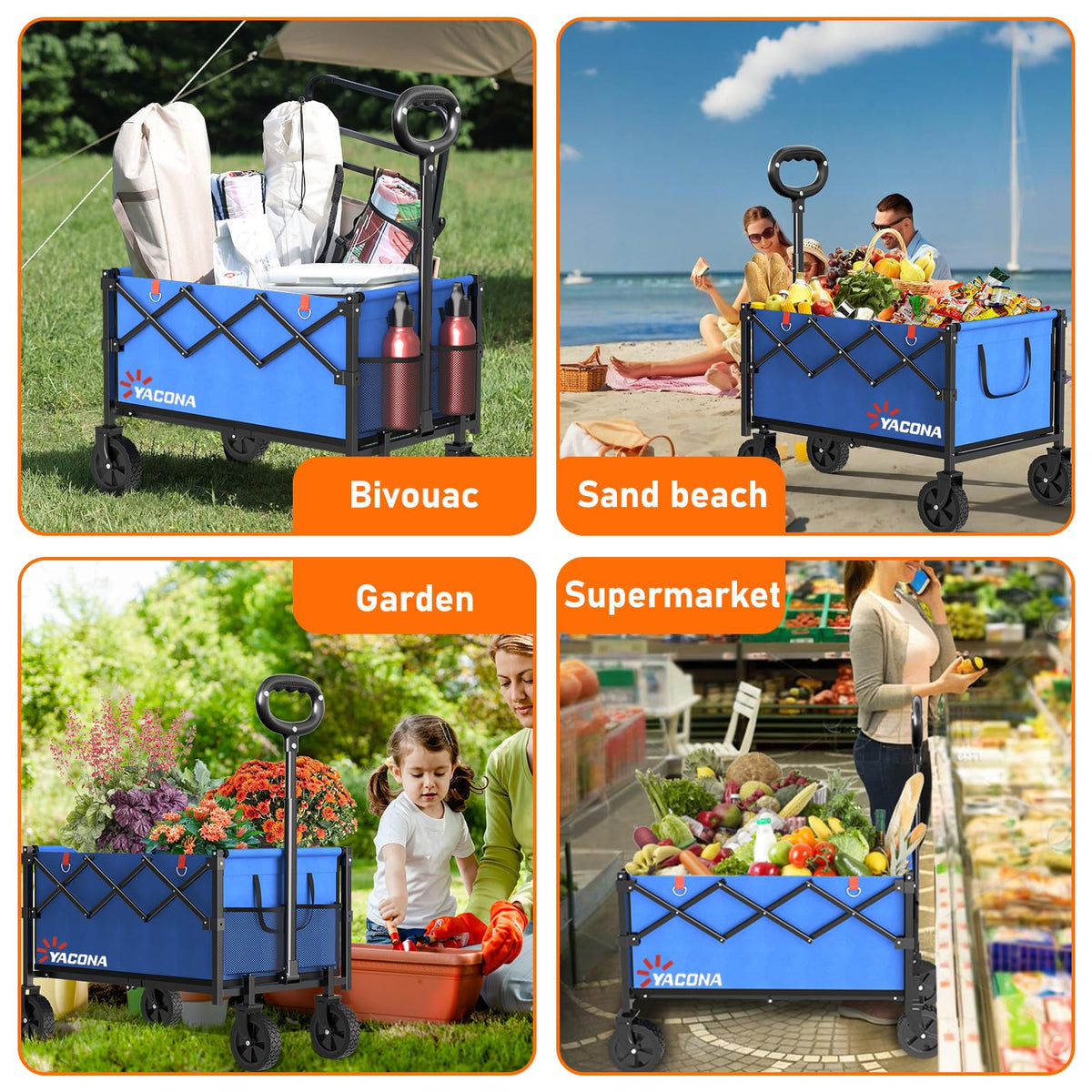 Yozoia wagon water-resistant fabric beauty demonstrates all-weather versatility.