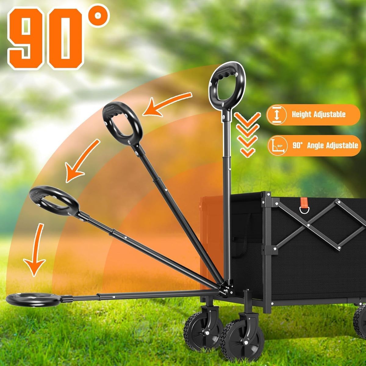 Yozoia Wagons detachable Oxford fabric 600D for long life