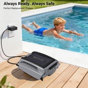 In-use view demonstrates stable, reliable power during cleaning sessions.
