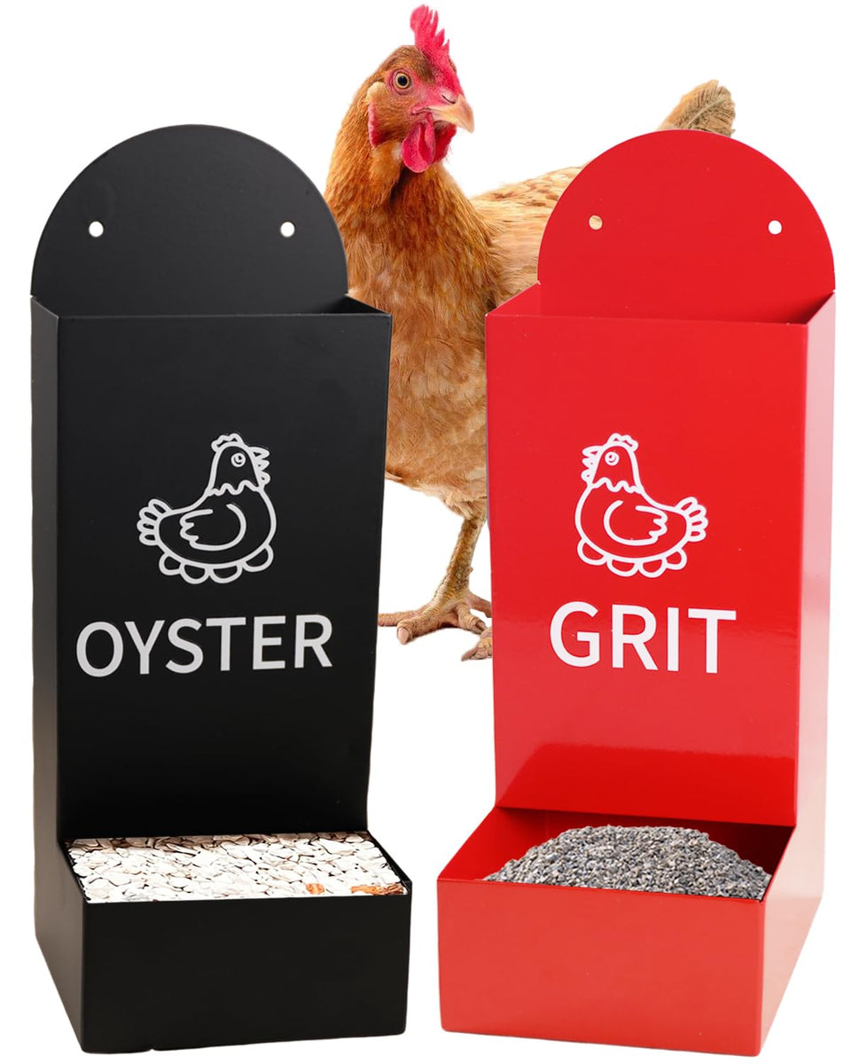 YQDHYLYH automatic chicken feeder in durable metal for long-lasting use