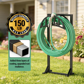 YQSLYSF heavy-duty metal frame withstands outdoor weather for years