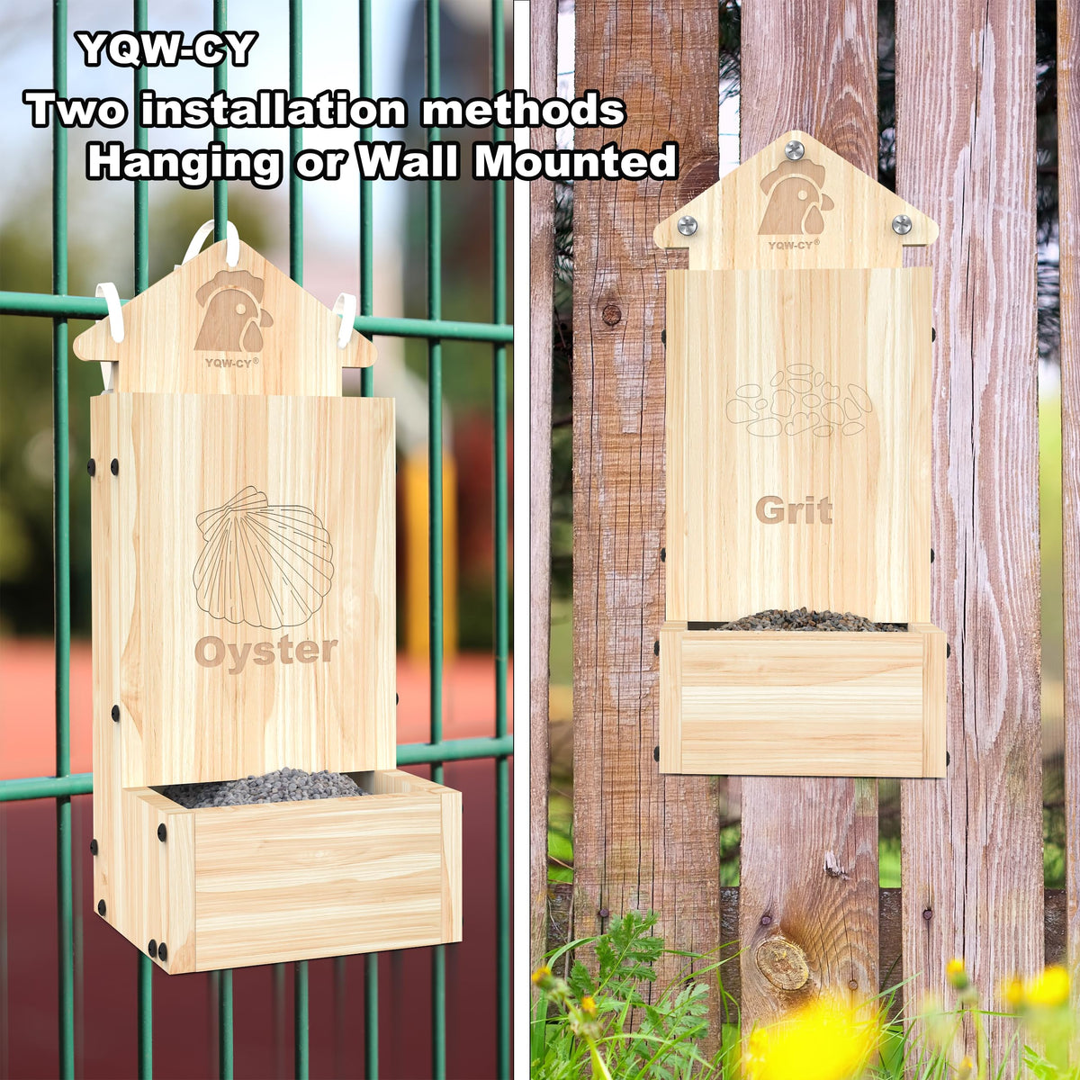 YQW-CY grit feeder helps digestion and flock balance