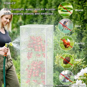 YQW-CY netting protecting tomatoes, peas, roses, and cucumbers outdoors