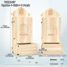 YQW-CY hanging gravity feeder keeps feed tidy