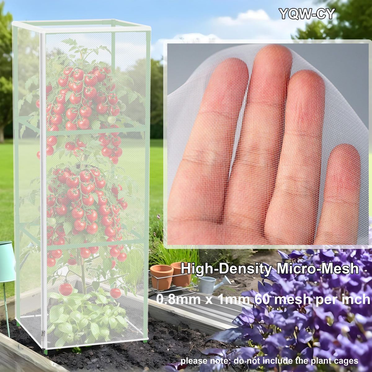 YQW-CY high-density micro-mesh blocks small pests yet preserves sunlight