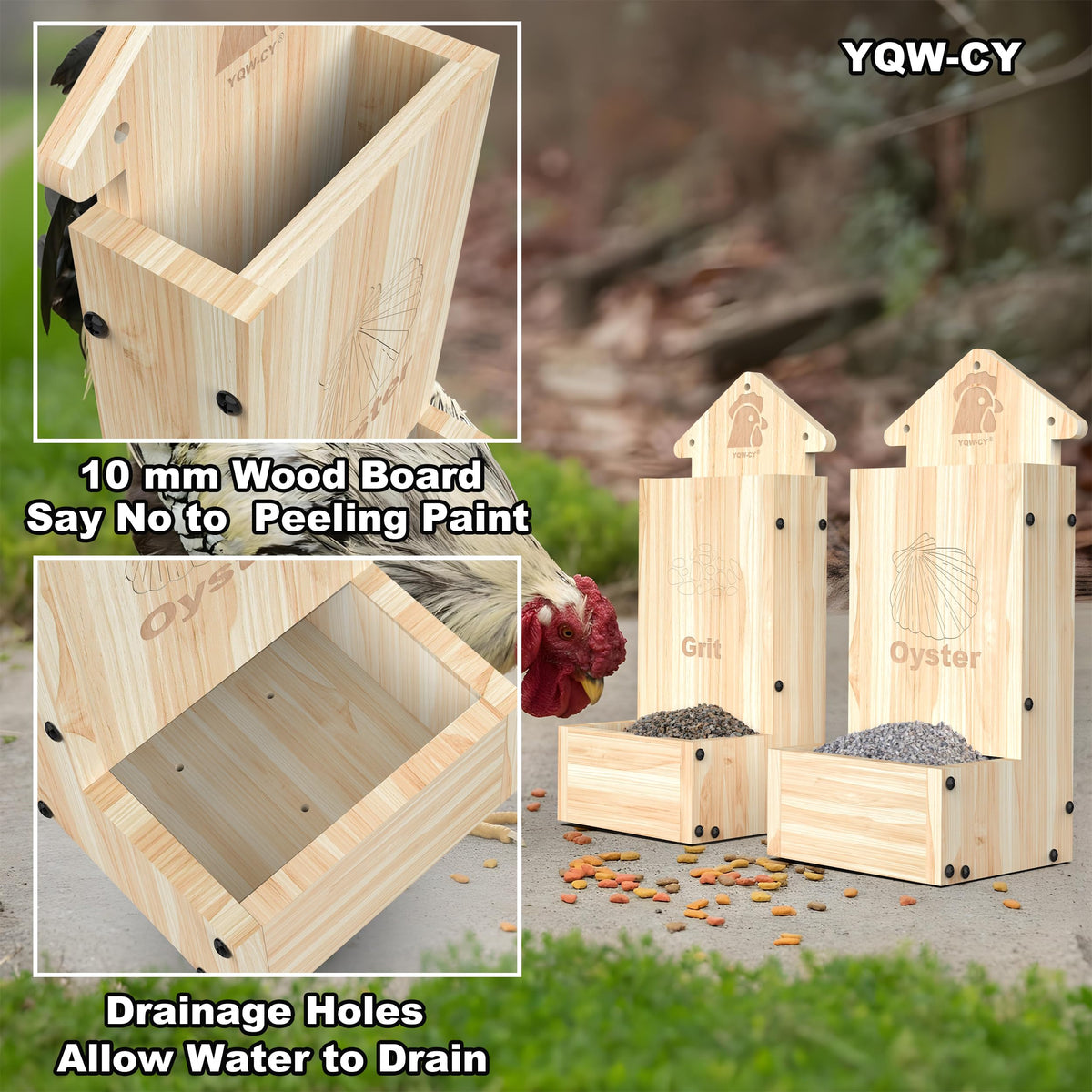 YQW-CY self-assembly kit for custom coop setup