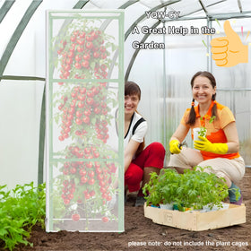 YQW-CY three-pack netting ready to cover multiple pots and cages