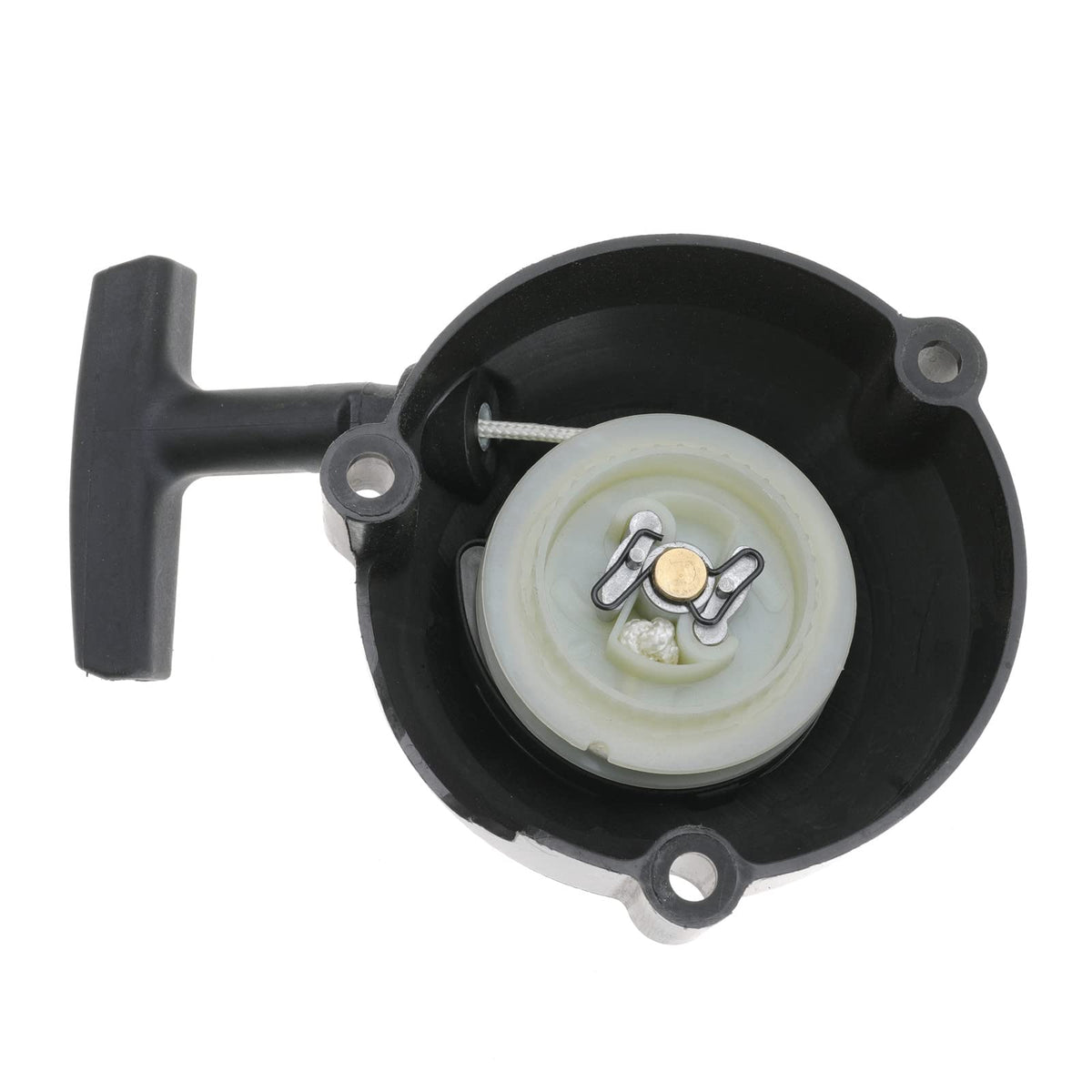YRANZO durable plastic recoil for long-lasting starts.