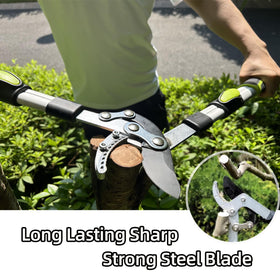 YRTSH loppers with low-friction blade for smooth cuts.