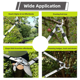 YRTSH loppers trimming hedges and shrubs efficiently.
