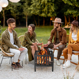 YSEJOMP fire pit metal 1.2mm thick, built for longevity in outdoor spaces.