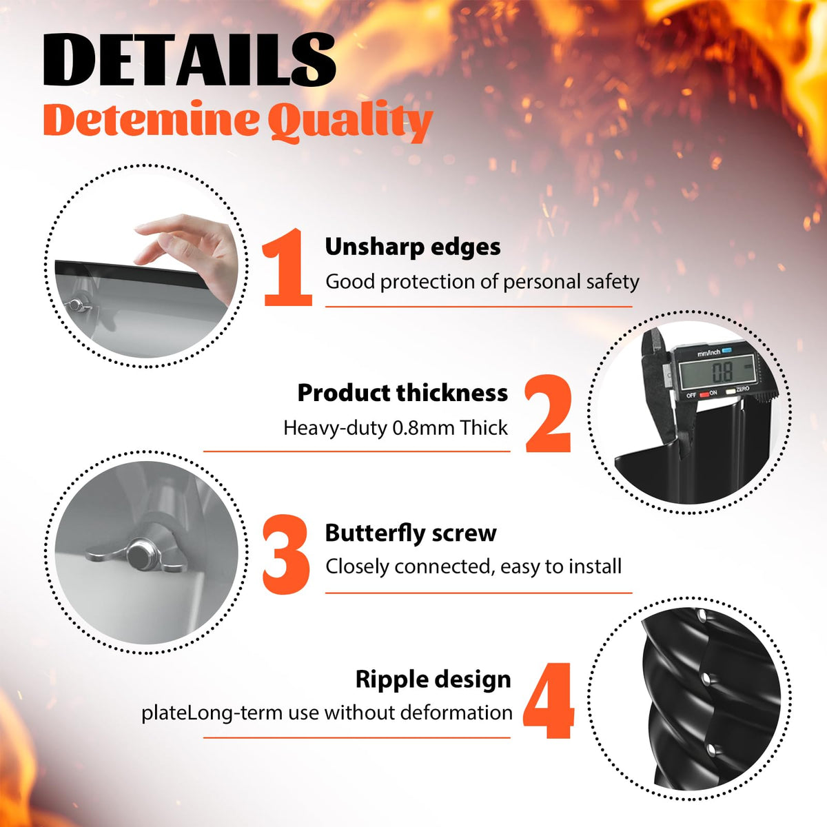 YSEJOMP fire pit ring safety clearance demonstrates safe outdoor setup.