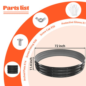 YSEJOMP fire pit ring versatile for cooking, ambiance, and garden use.