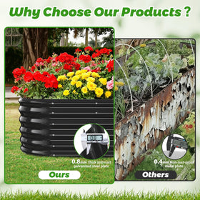 YSEJOMP perfect for patios or balconies, elevates gardening with easy access