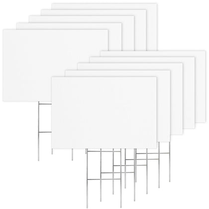 Ysglory yard sign blank 17x12 front with a smooth surface ready for customization