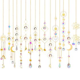 Ysleen crystal suncatcher rainbow window reflects colorful light for vibrant decor