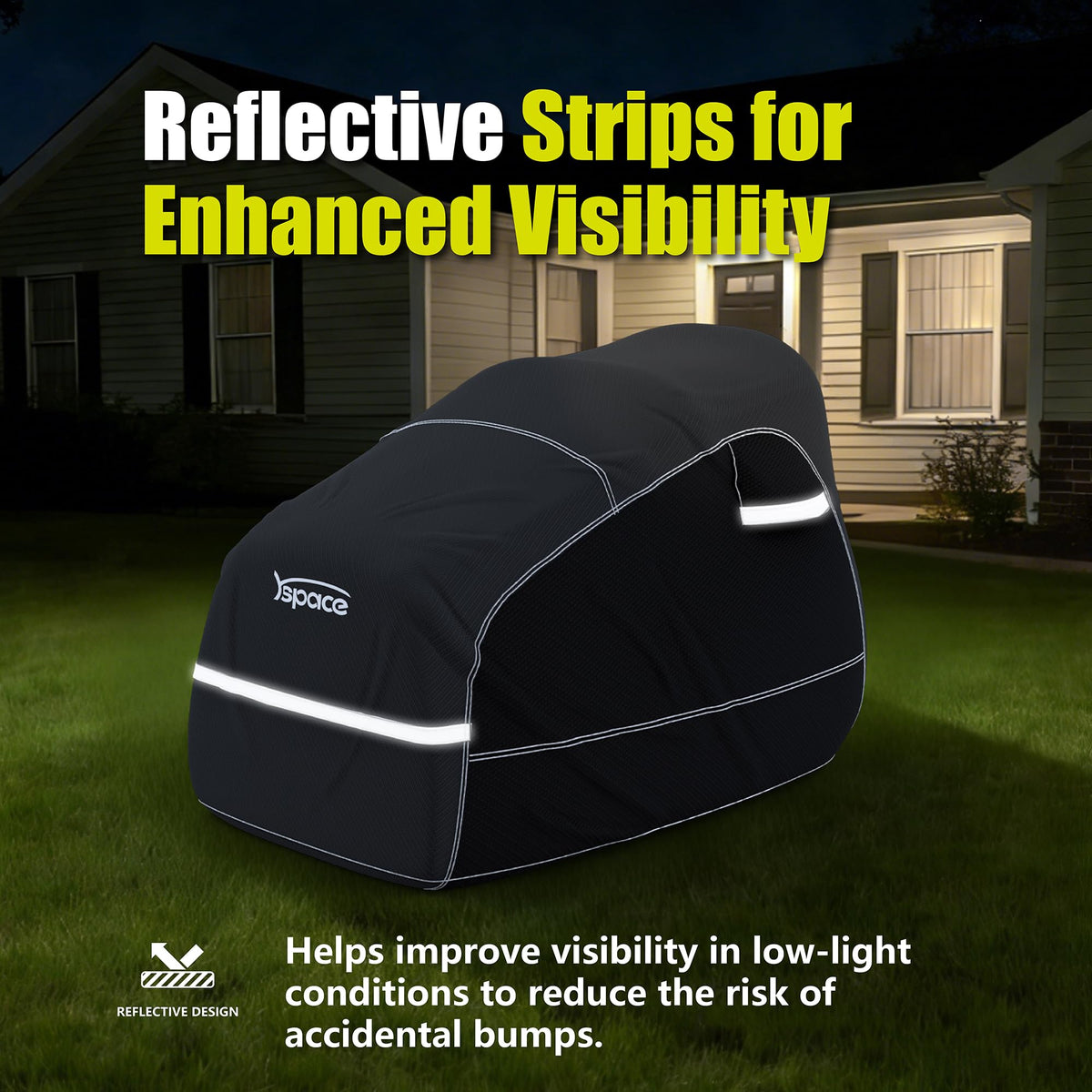 YSPACE UV protection reduces sun fading when stored outdoors