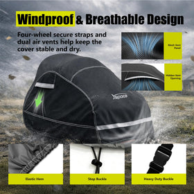YSPACE 600D waterproof fabric delivers durable outdoor protection for your mower