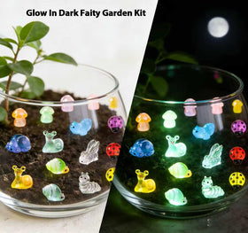 YSUNZIA clear stakes secure decorations firmly in planters and yards for lasting displays.