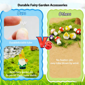 YSUNZIA durable resin figures resist weather and fading for year-round enjoyment.