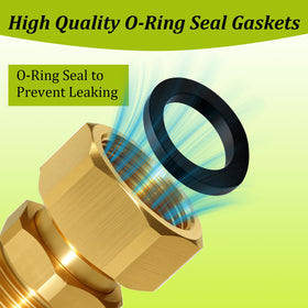 YTFSA no-leak design with washers and tape for reliability.