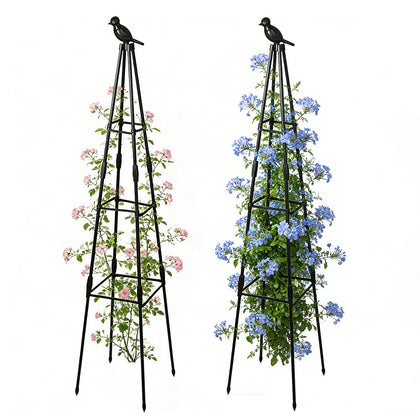 Ytgarflnzw garden trellis 47inch plant support for climbing roses