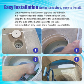 Ytpoools SPX1082K compatible with Hayward SP1082 models keeps water clean