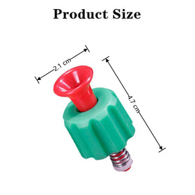 YTRUOYI pressure-relief-valve closeup shows durable PP material and compact design.