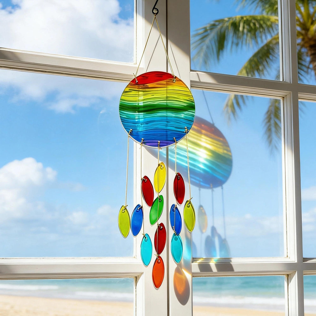 YU FENG Close-up Glass Beads Showcases color and craftsmanship