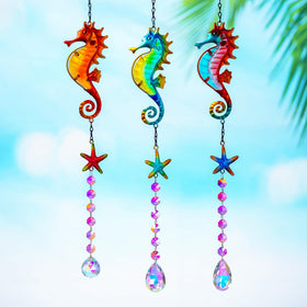 YU FENG Colorful Prism Suncatchers brighten interiors with shifting rainbow effects