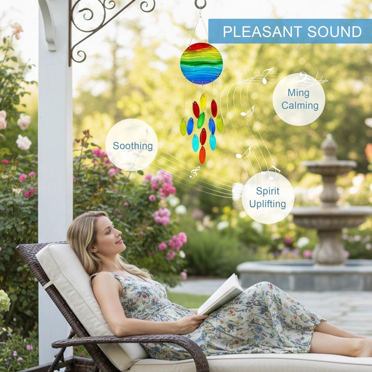 YU FENG Gift-ready Rainbow Chime brings joy to birthdays and housewarmings