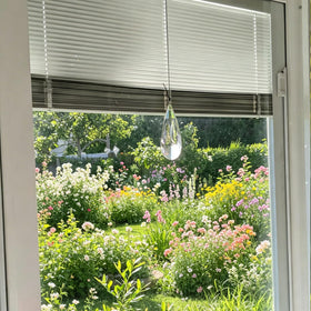 Yu Feng sunlit rainbow sparkle highlights any window or garden.