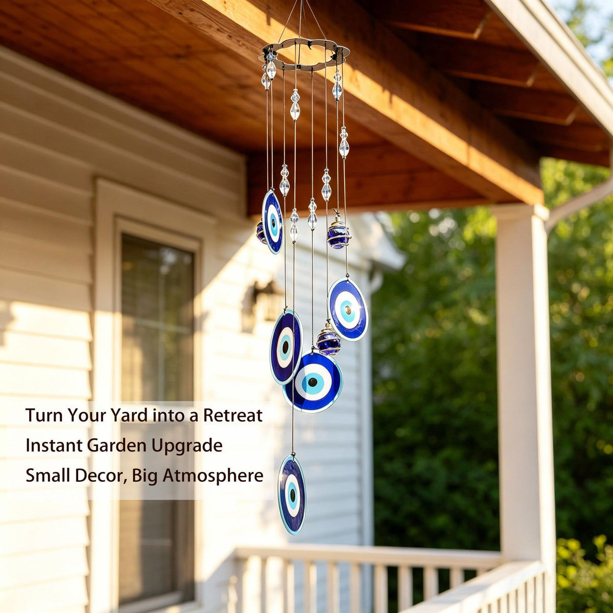YU FENG Includes an S-hook for easy outdoor hanging.