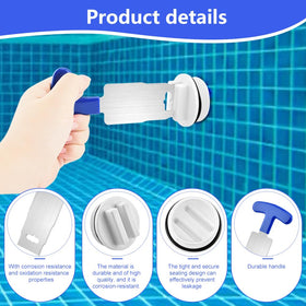 Yuanfenron pool plug with O-ring for secure, leak-free inlets