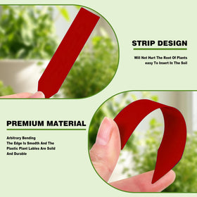 Yuanling marker pen writes durable plant names clearly