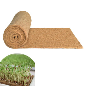 Yuanwovv grow pad 10x80 rolled, soil-free germination base for seeds